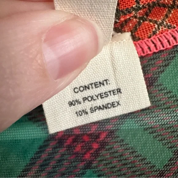 Celia B Anthropologie Multicolor Plaid Sheer Midi Dress - Picture 6 of 7